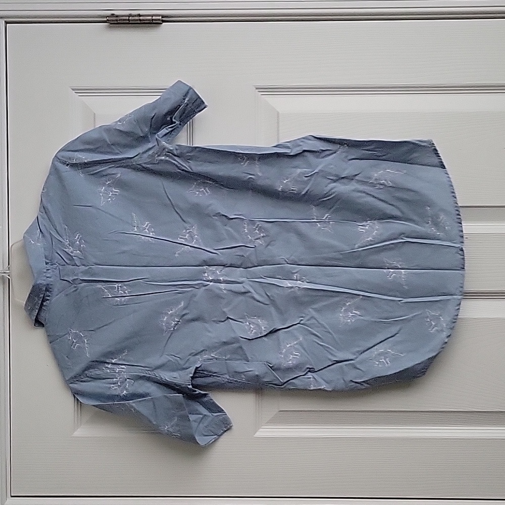 Cat & Jack Boy's Button Up Short Sleeve Shirt - Picture 6 of 11